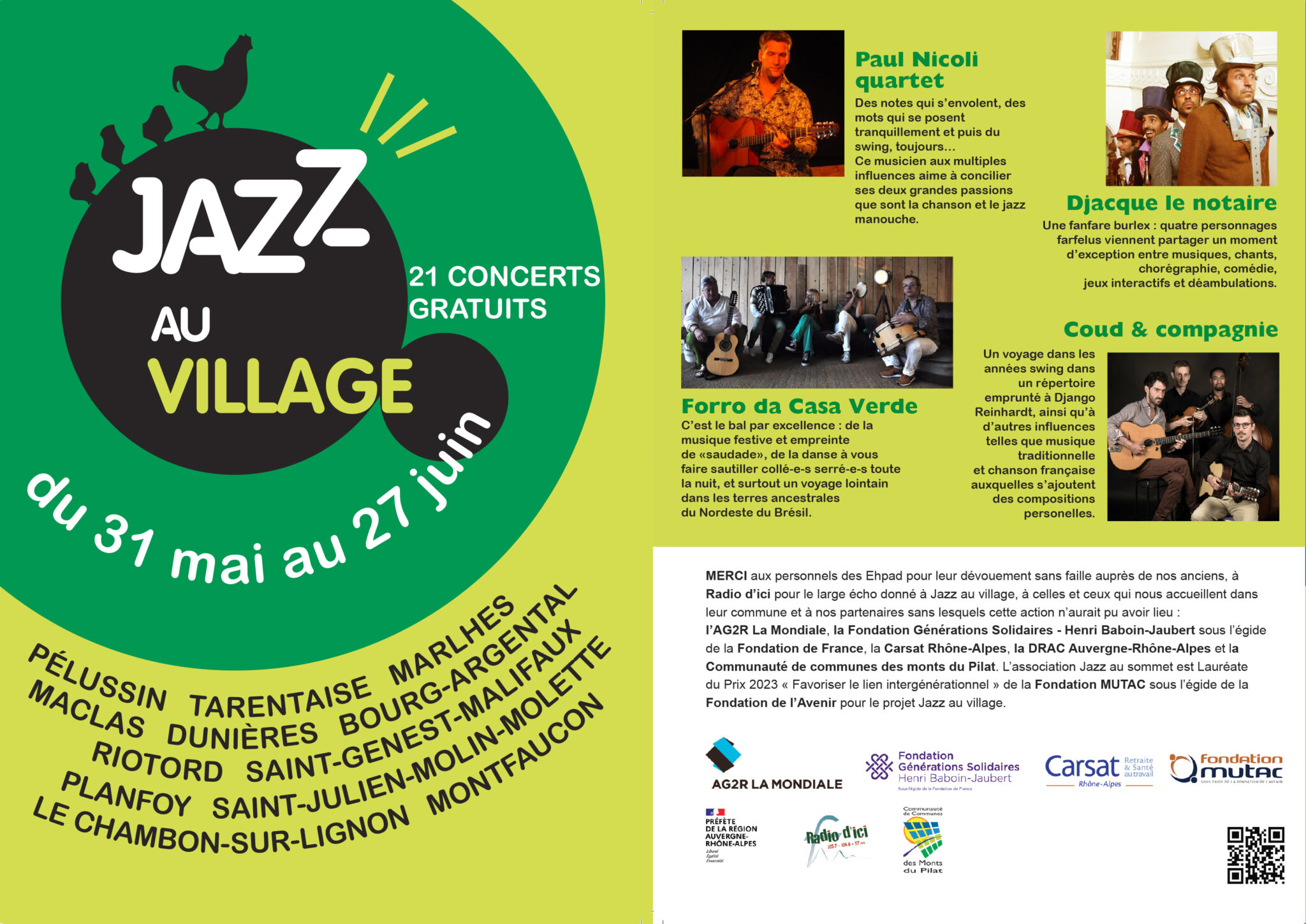 Jazz au Sommet | JAZZ AU VILLAGE 2023
